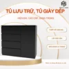 Tủ Lưu Trữ, Tủ Giày Dép Thông Minh Đa Ngăn Hiện Đại, Tủ gỗ MDF Cao Cấp Sang Trọng Lắp Ráp Sẵn