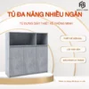 Tủ Đa Năng Nhiều Ngăn, Tủ Đựng Giày Thiết Kế Thông Minh, Tủ Gỗ Cao Cấp MDF, Lắp Ráp Sẵn