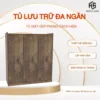 Tủ Lưu Trữ Đa Ngăn, Tủ Giày Dép Phong Cách Hiện Đại, Gỗ MDF Cao Cấp, Sang Trọng, Lắp Ráp Sẵn
