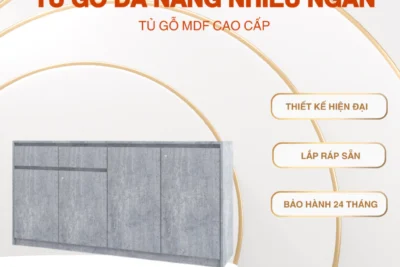 Tủ Gỗ Đa Năng Nhiều Ngăn, Kệ Tivi Phong Cách Hiện Đại, Tủ gỗ cao cấp MDF Lắp Ráp Sẵn.