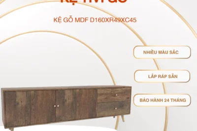 kệ tivi gỗ, kệ gỗ mdf D160xR40xC45 - nhiều màu sắc sang trọng